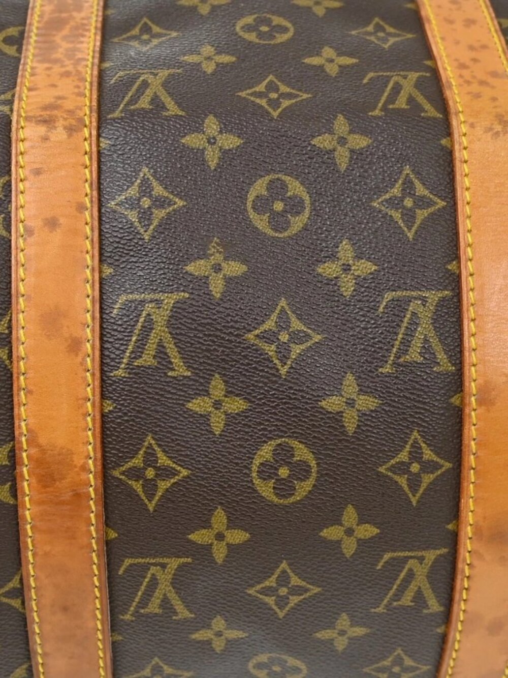 Best05 LOUIS VUITTON KEEPALL 50 BANDOULIERE HANDBAG - Picture 11 of 16